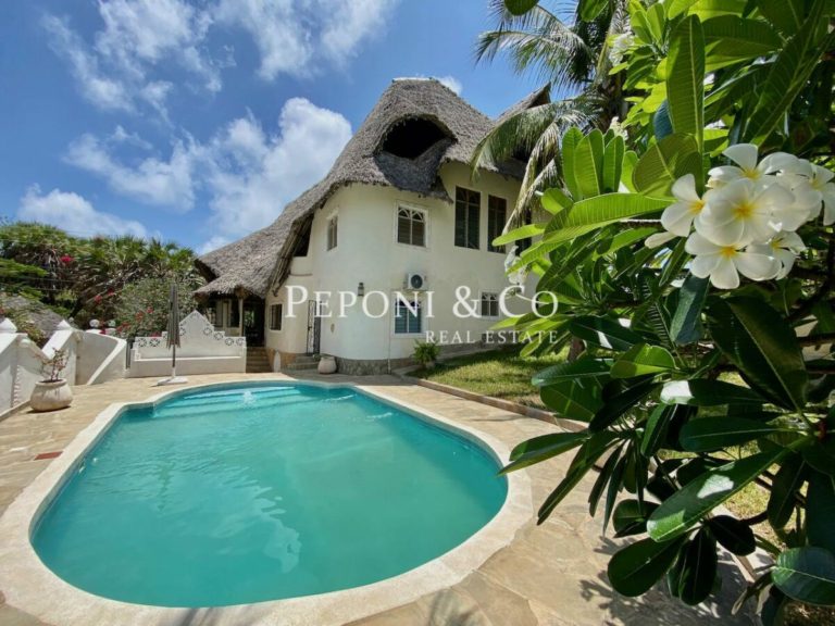 House for Sale on the Coast Peponi & Co